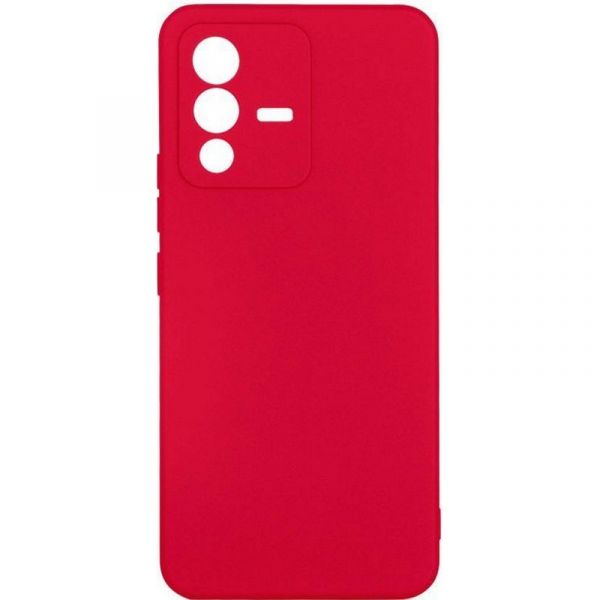 Чехол (клип-кейс) DF vCase-07 [vcase-07 (red)] для Vivo V23, красный