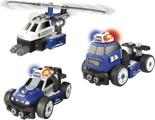 Конструктор Smoby Полиция 3 в 1 500223