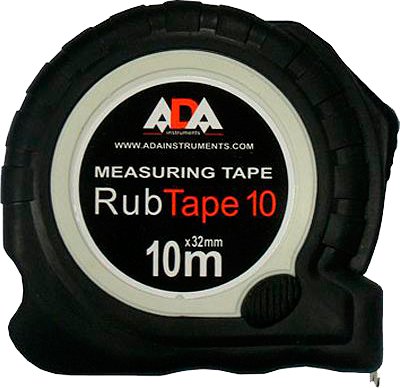 Рулетка ADA Instruments RubTape 10 Black