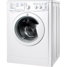 Стиральная машина Indesit IWC 6105B фронтальная 6 кг белый